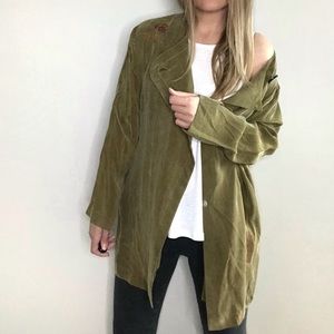 SCALLOPS Hand Painted 100% Rayon lightweight Jacket